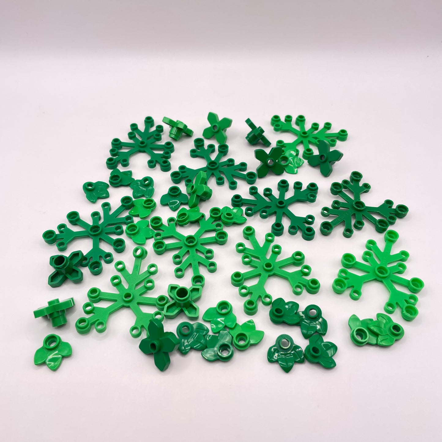 LEGO Mixed Leaves, Mixed Green, Plant, 40 Pieces