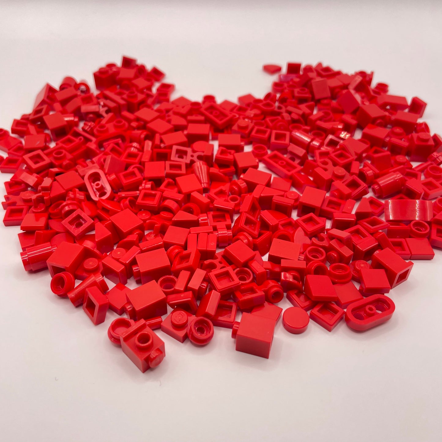 LEGO Greebling, Red, 420 Pieces