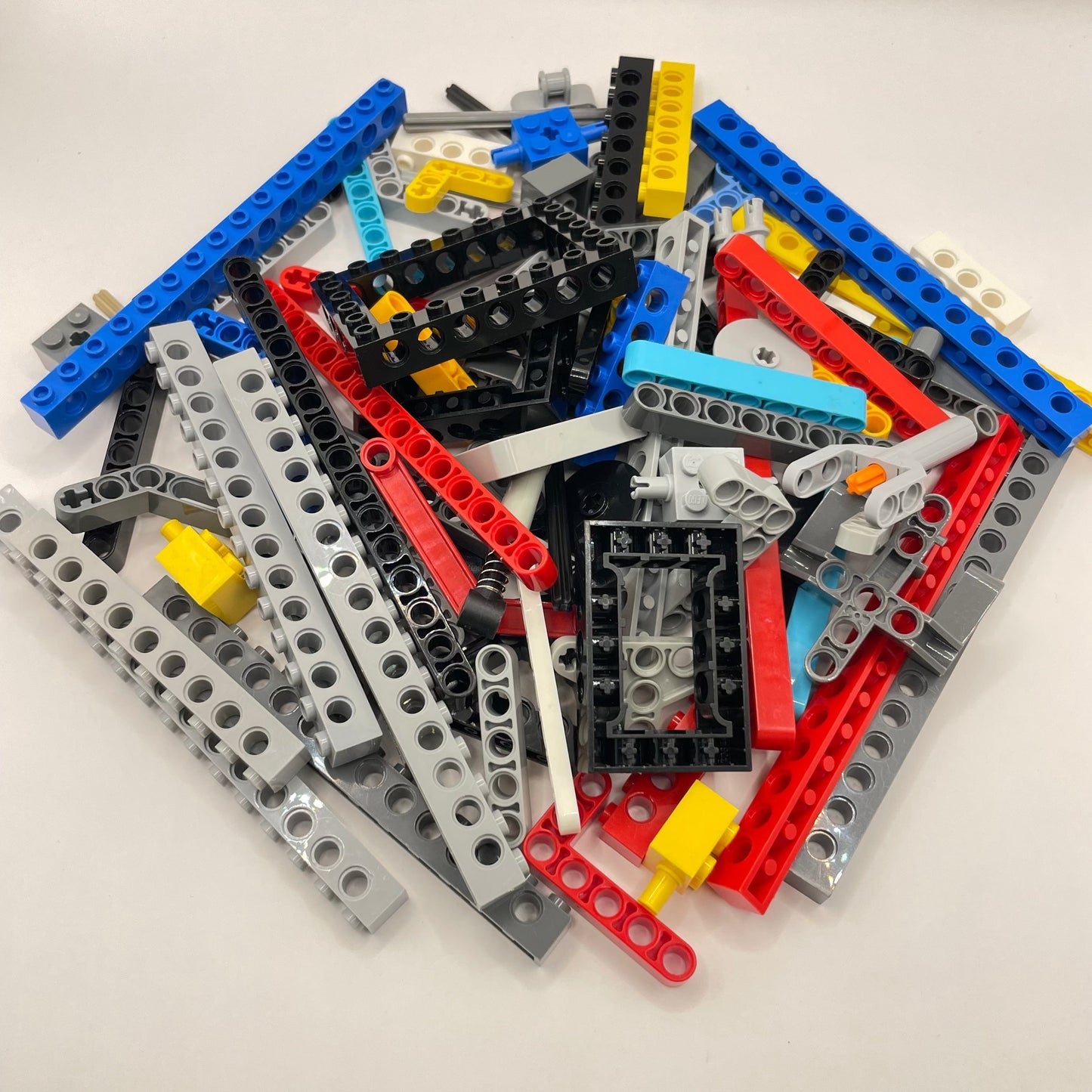 LEGO Large Mixed Technic, Mixed Colours, Technic, Approx. 220g