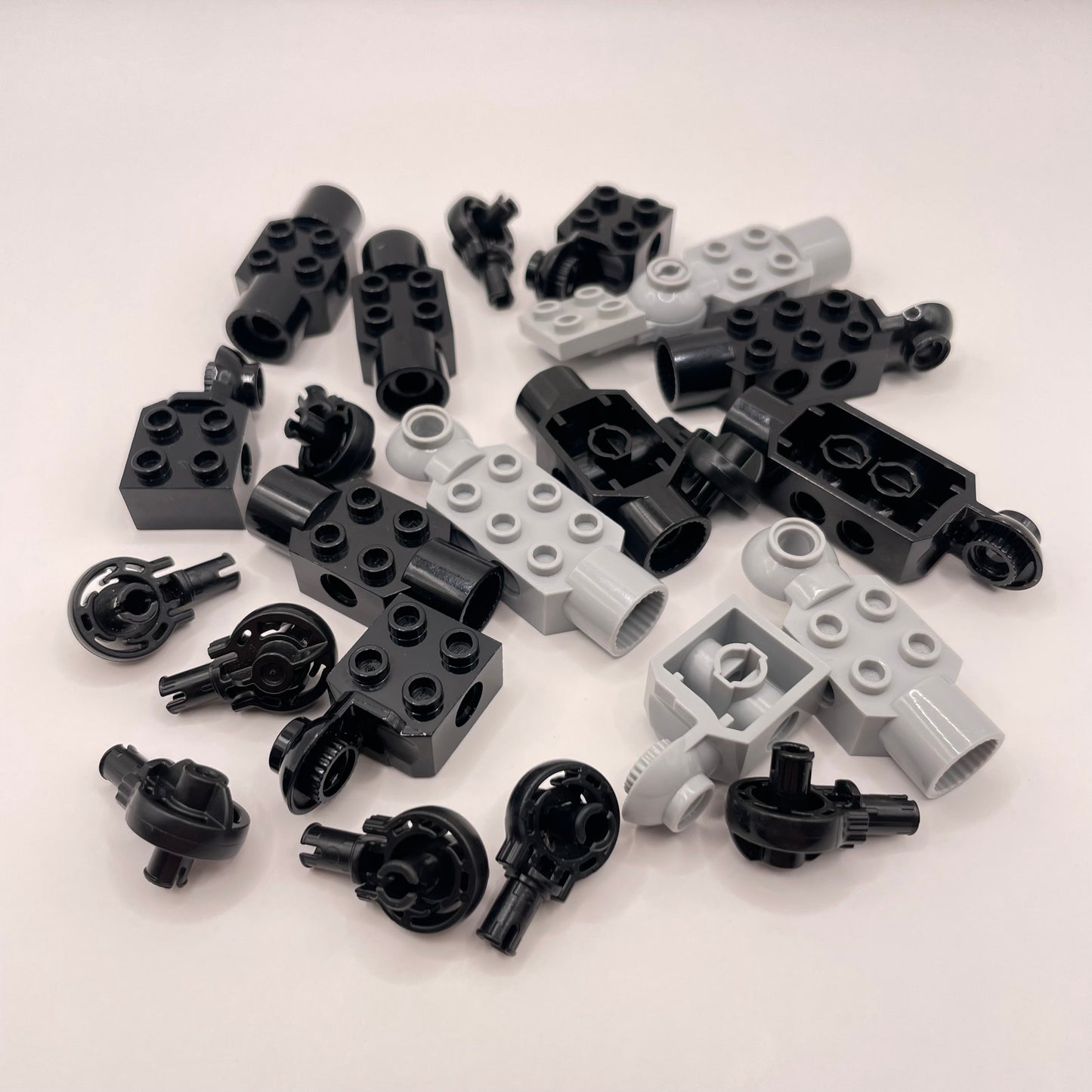 LEGO Bionicle, Joints, Black, Grey, Approx. 45g