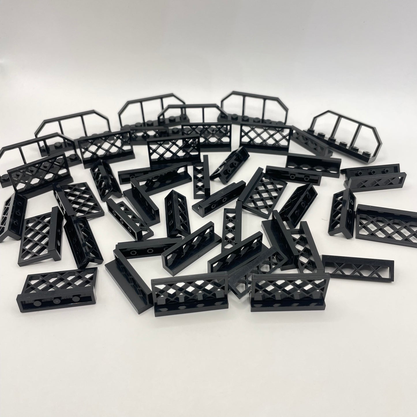 LEGO Fences, Black, Approx. 45g