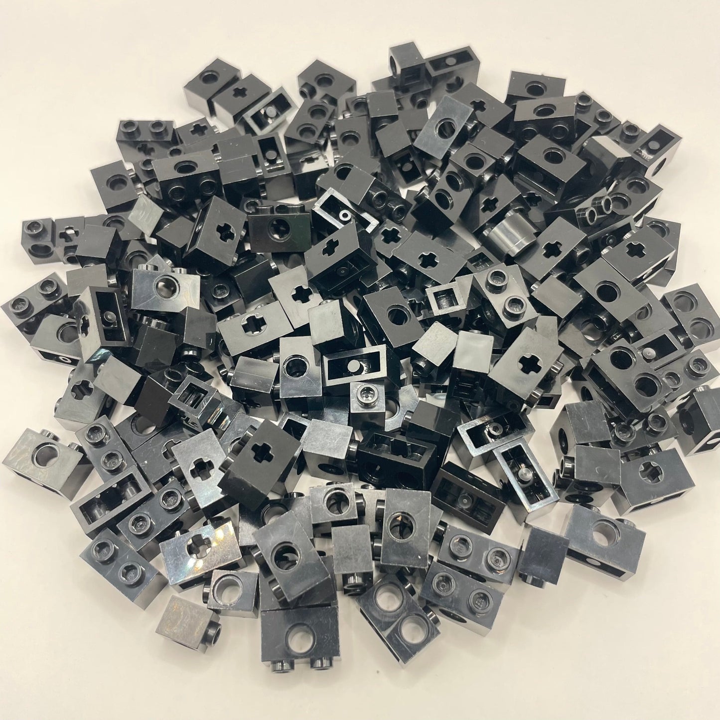 LEGO Small Technic Bricks, Black, Technic, Approx. 120g