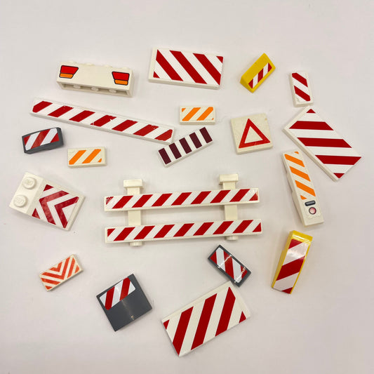 LEGO Prints and Stickers, Warning, Approx. 15g