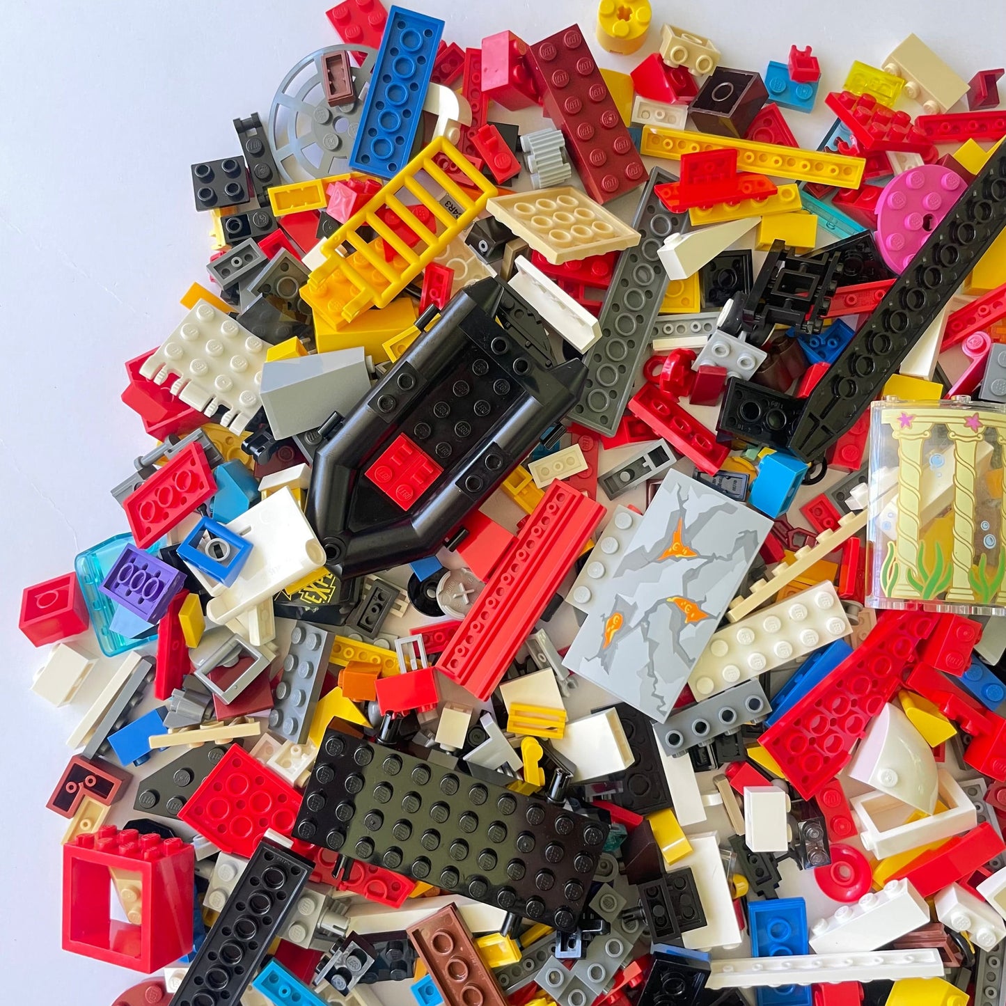 LEGO Fun Pack, Mixed Bag, Approx. 750g includes 6 Minifigures/Minidolls