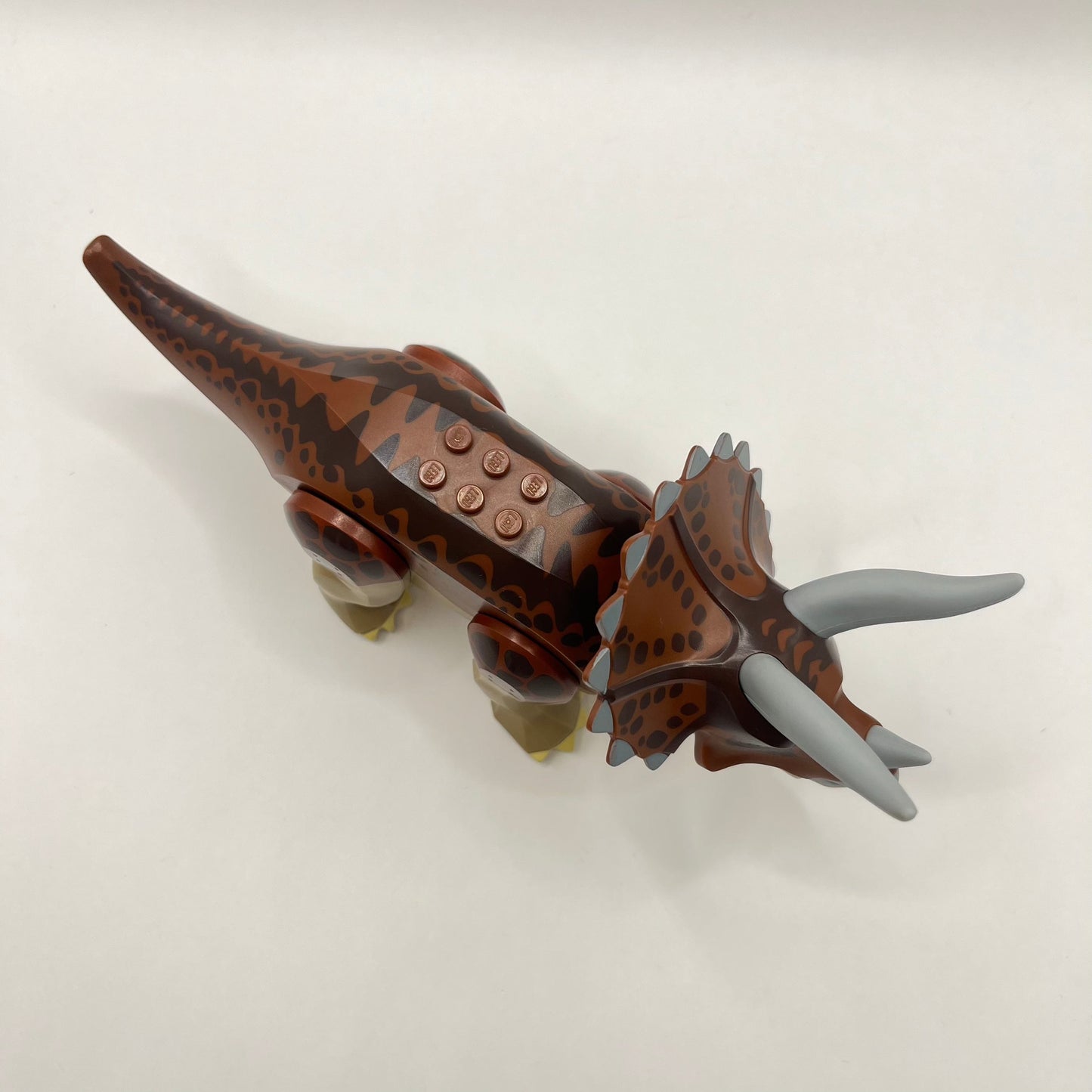 LEGO Triceratops, Reddish Brown, Dinosaur