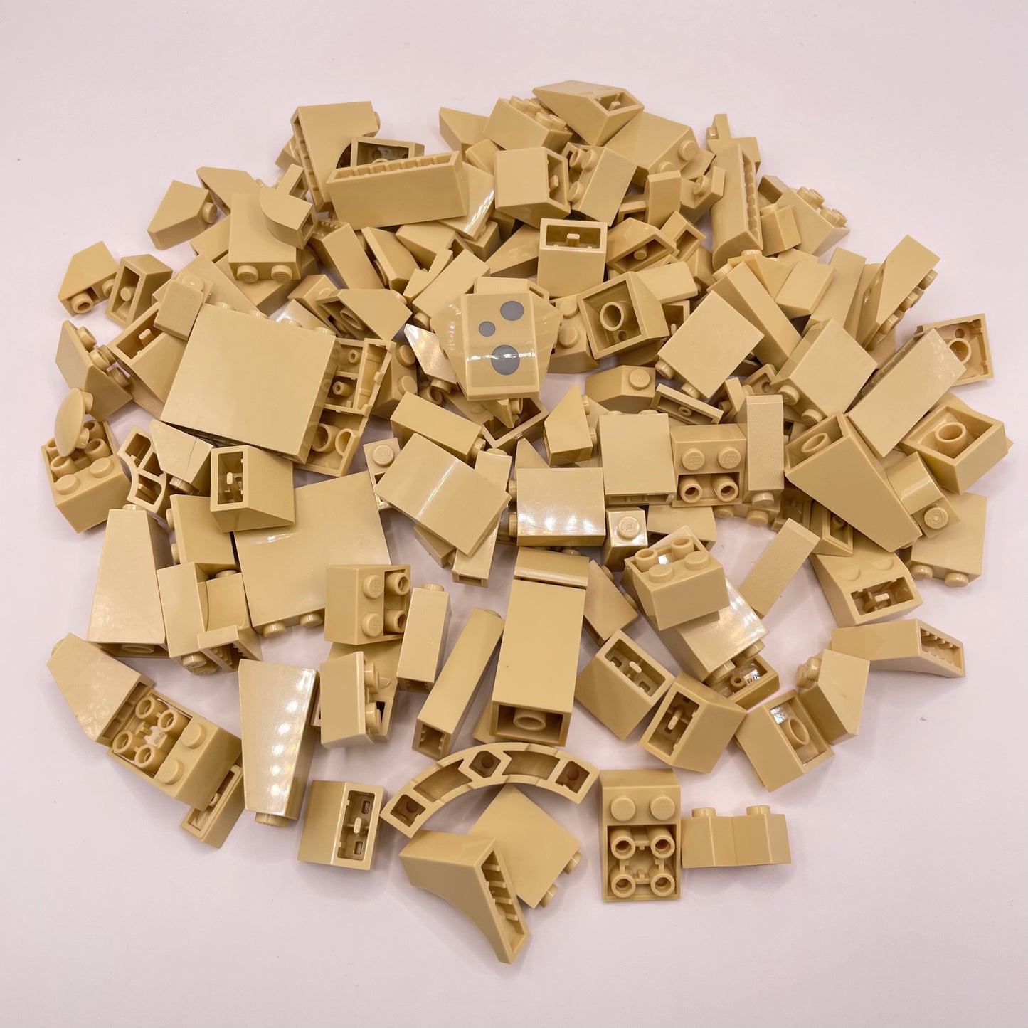 LEGO Bricks And Slopes, Tan, Approx. 170g