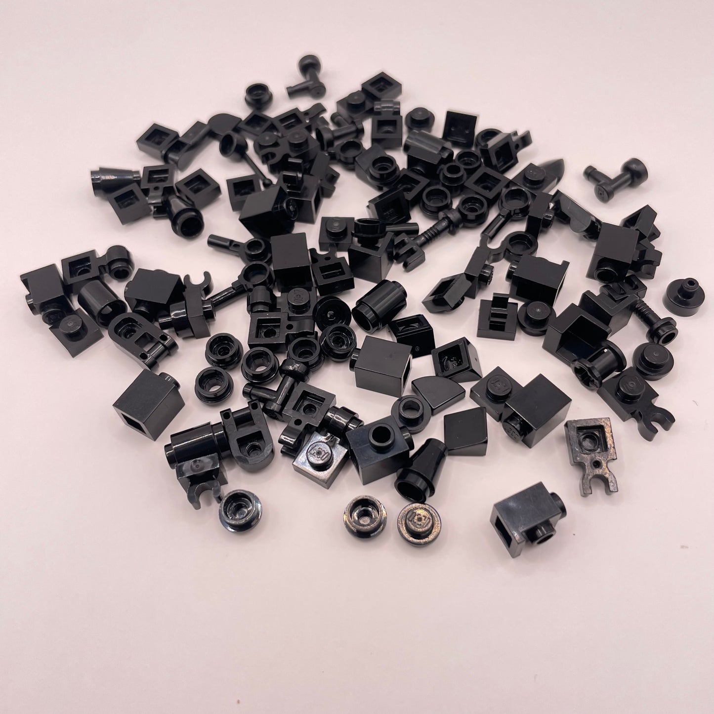 LEGO Greebling, Black, 100 pieces
