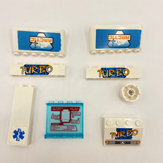 LEGO Prints and Stickers, White, 11 Pieces