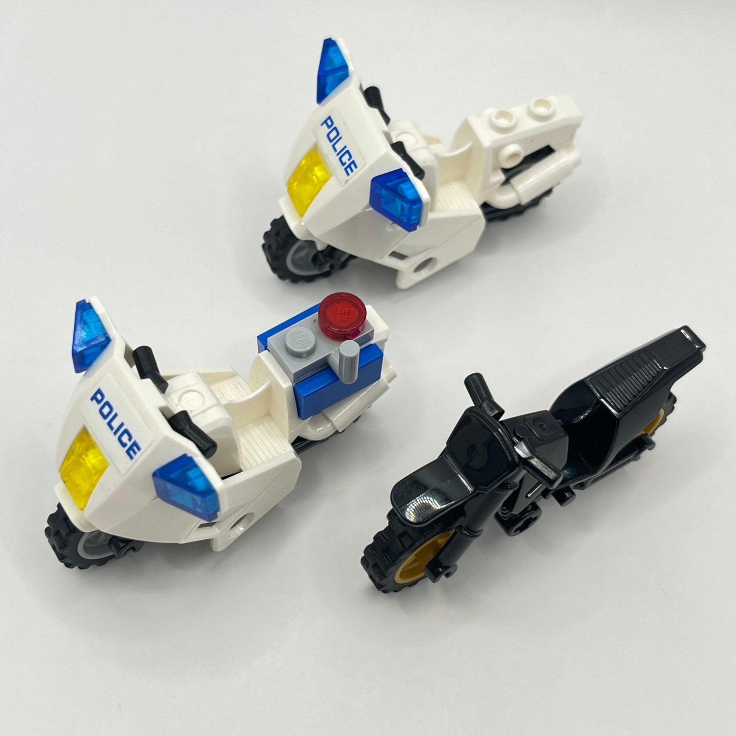 LEGO Dirt Bike, Police Motorcycles, 3 Pieces