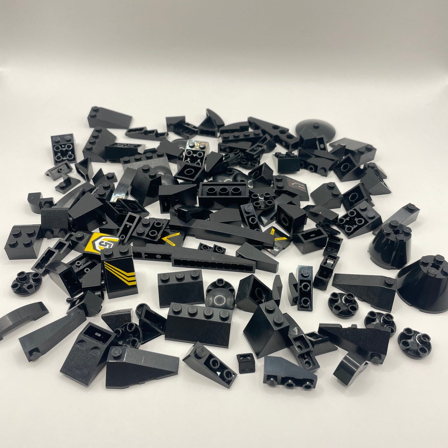 LEGO Slopes, Black, Approx. 125g