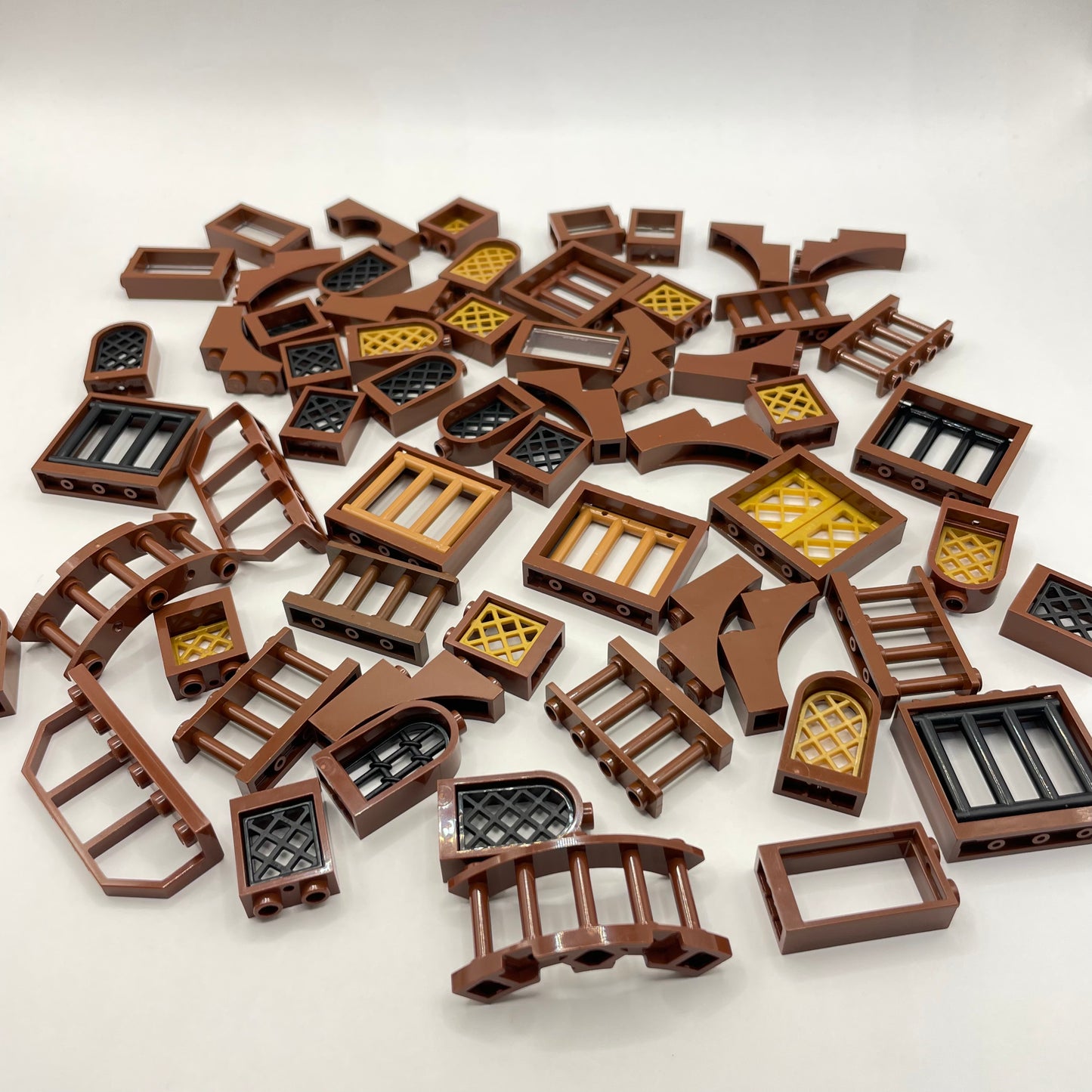 LEGO Small Building, Reddish Brown, Building, Approx. 90g