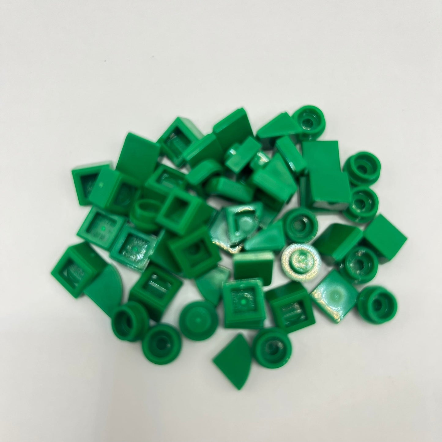 LEGO Green, 1x1 Mixed Pieces, 80 Pieces