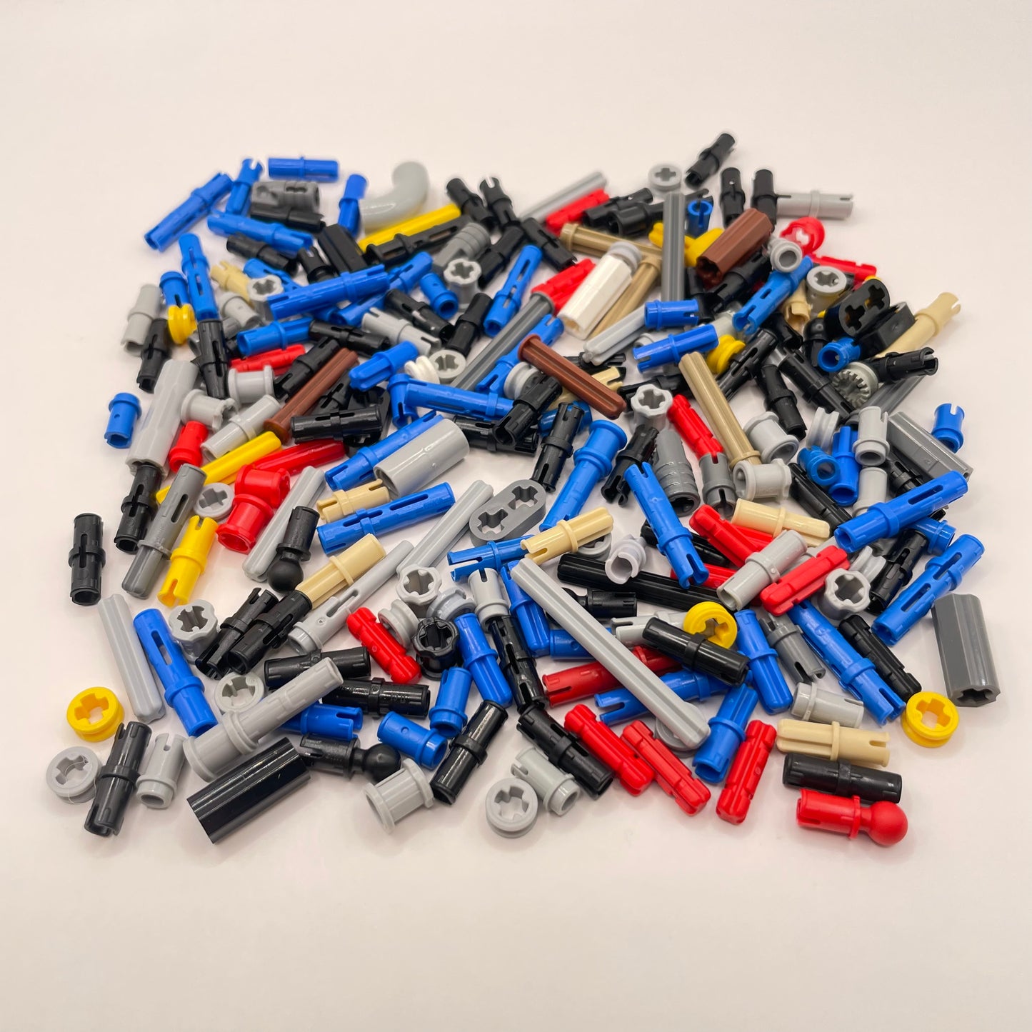 LEGO Pins and Axles, Mixed Colours, Technic, Approx. 50g