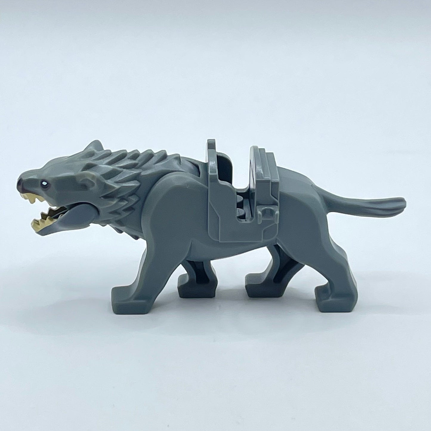 LEGO Warg with Dark Brown Nose and Saddle, Lord of the Rings, Minifigure