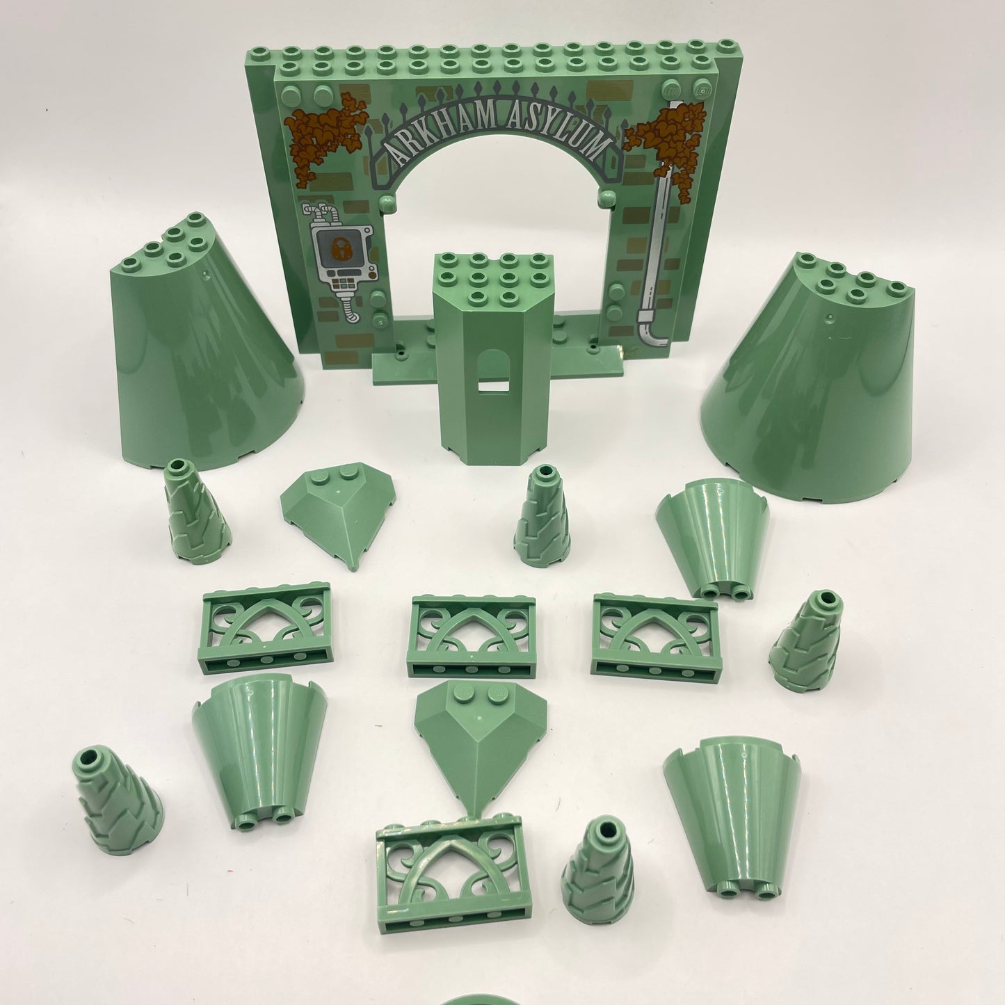 LEGO Cones and Large Panels, Sand Green, Building, 80g
