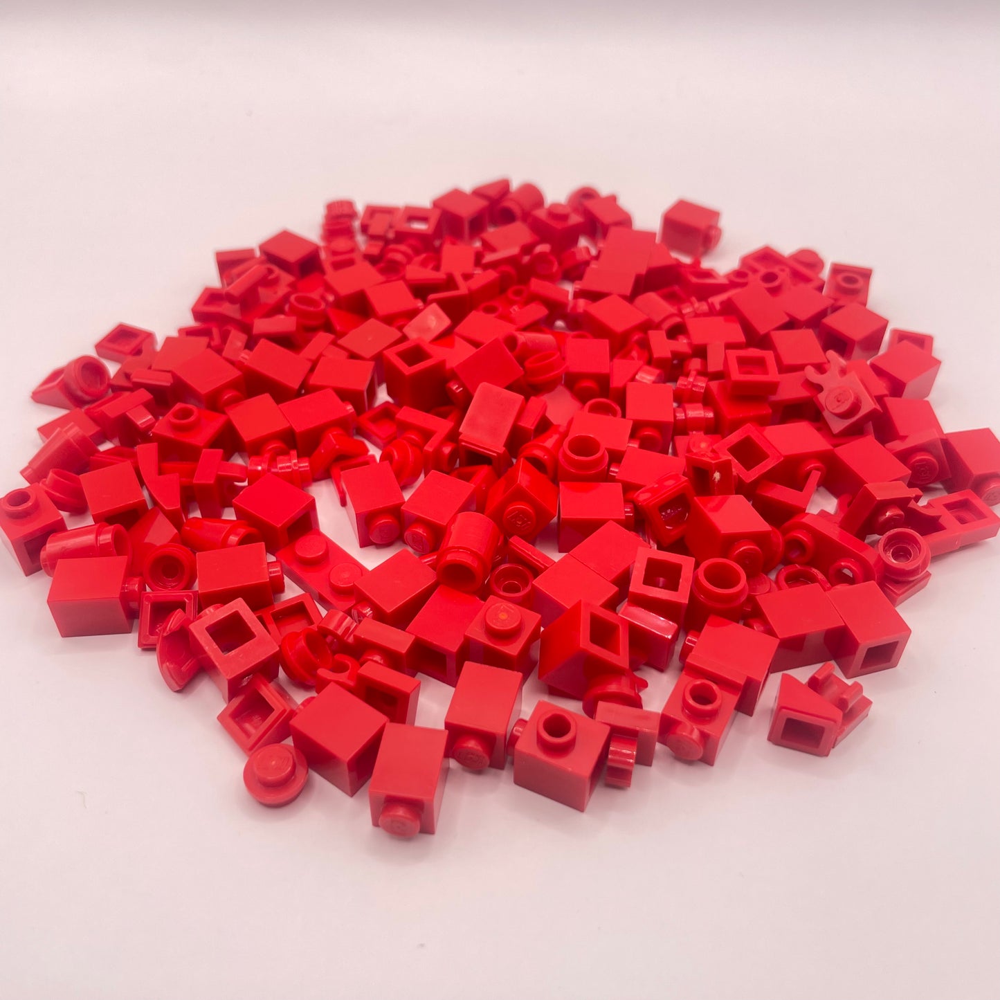 LEGO Greebling, Red, 200 Pieces