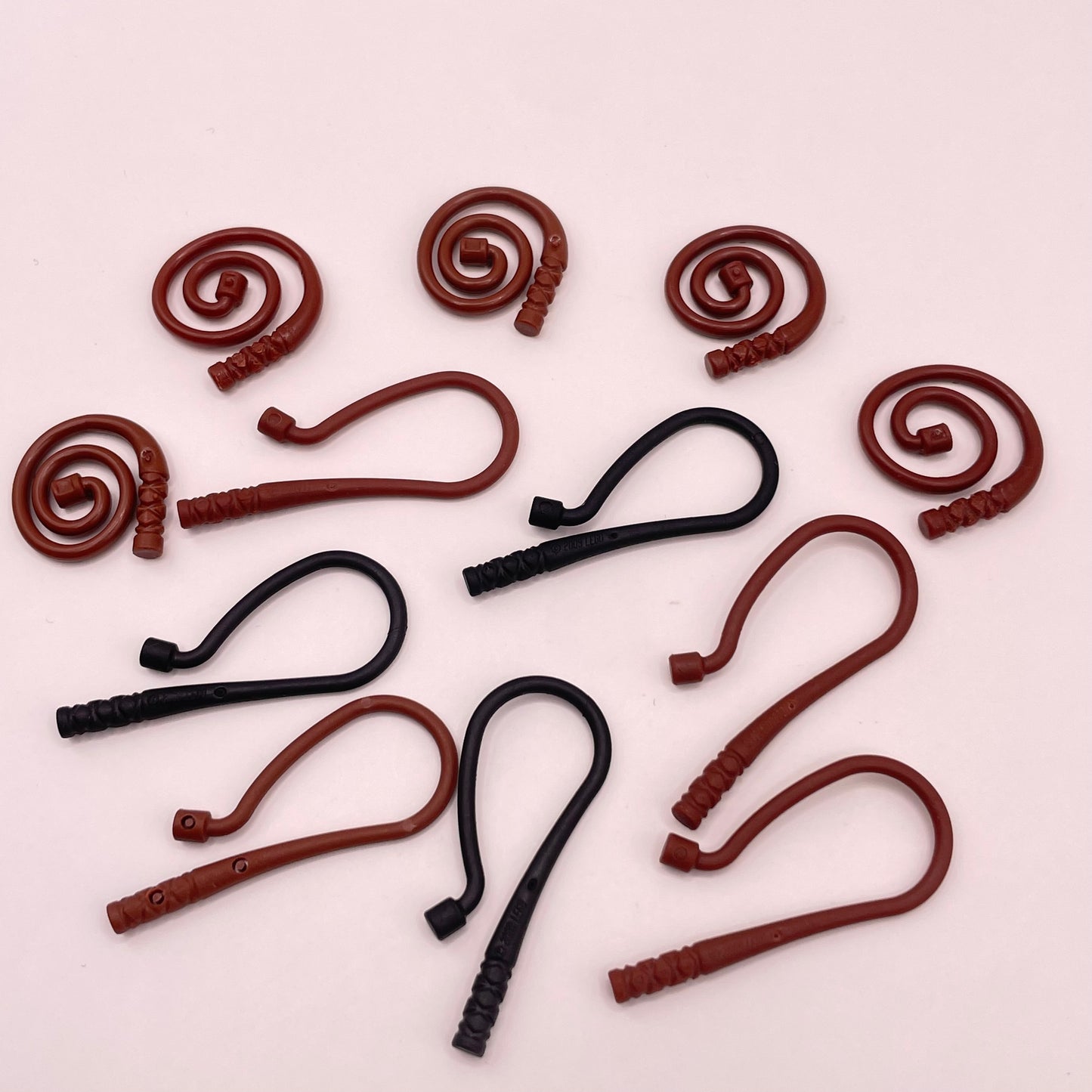 LEGO Mixed Whips, Minifigure Accessories, 12 Pieces