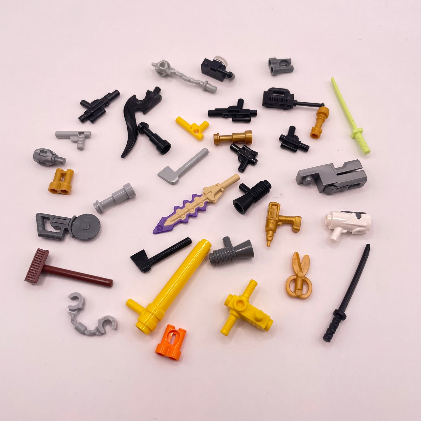 LEGO Tools and Weapons, Mixed Colours, 30 pieces