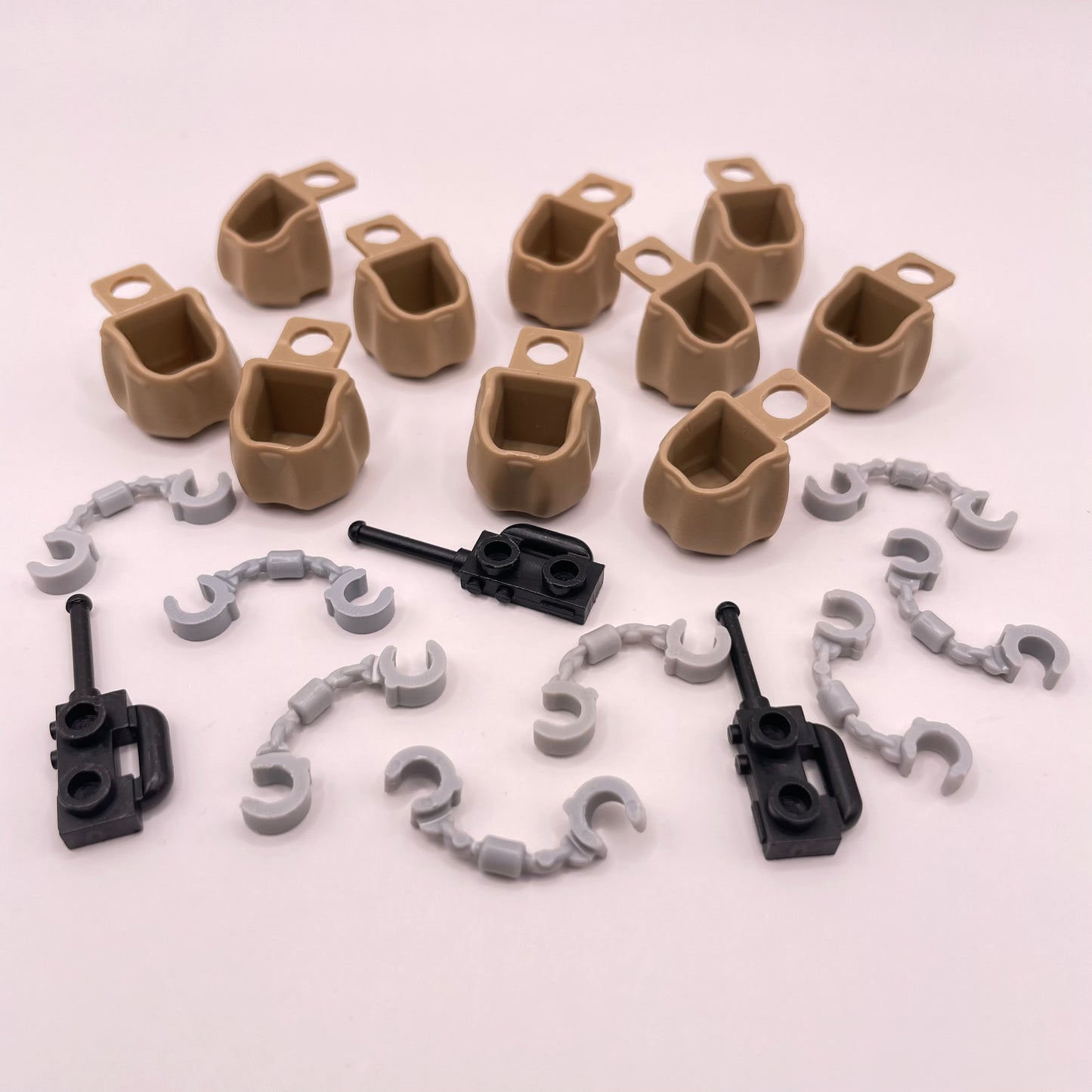 LEGO Cops/Robbers, Minifigure Accessories, 20 Pieces