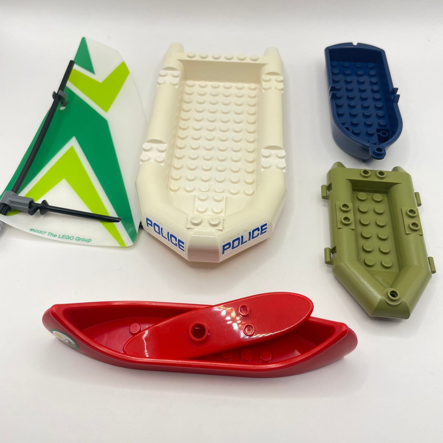 LEGO Boats / Water Sports, Mixed Pieces, 6 Pieces