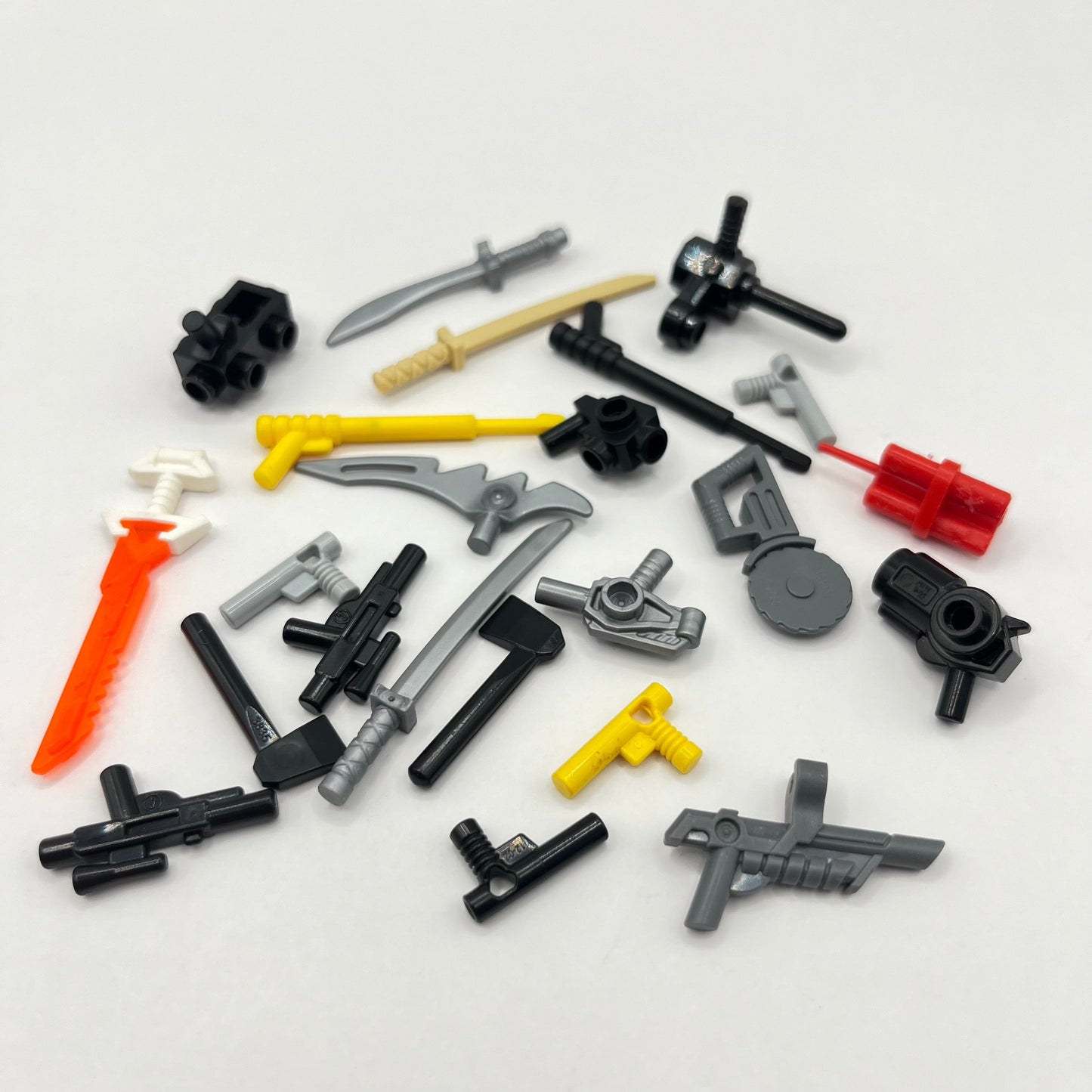 LEGO Mixed Weapons, Minifigure Accessories, 20 Pieces