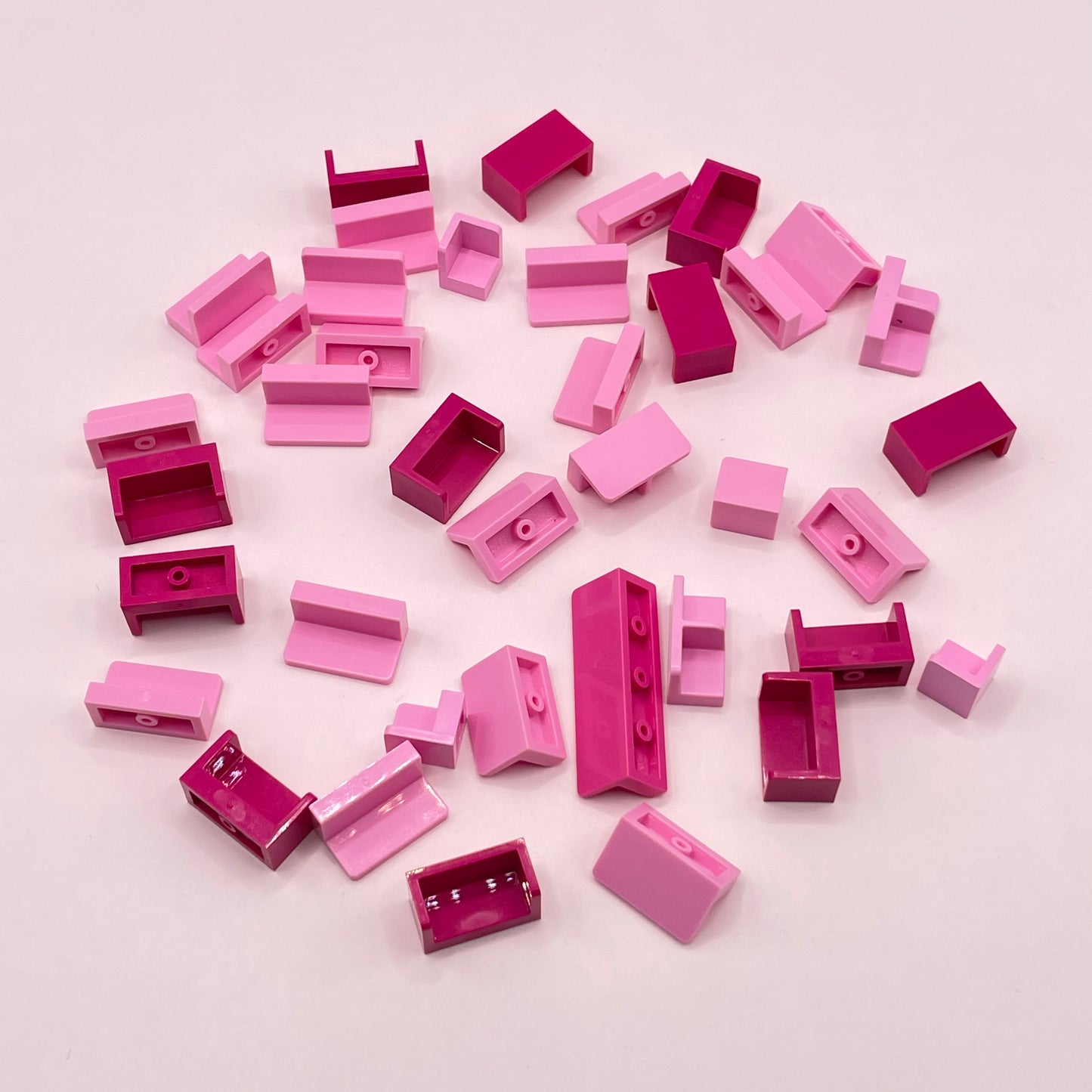 LEGO Panels, Mixed Pink, Building, Approx. 20g