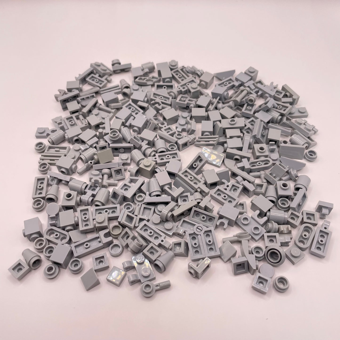 LEGO Greebling, Light Bluish Grey, 250 Pieces