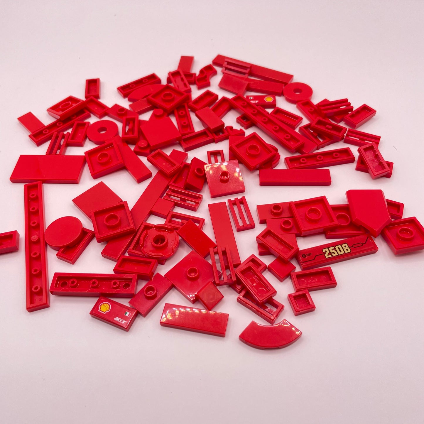 LEGO Tiles, Red, Approx. 35g