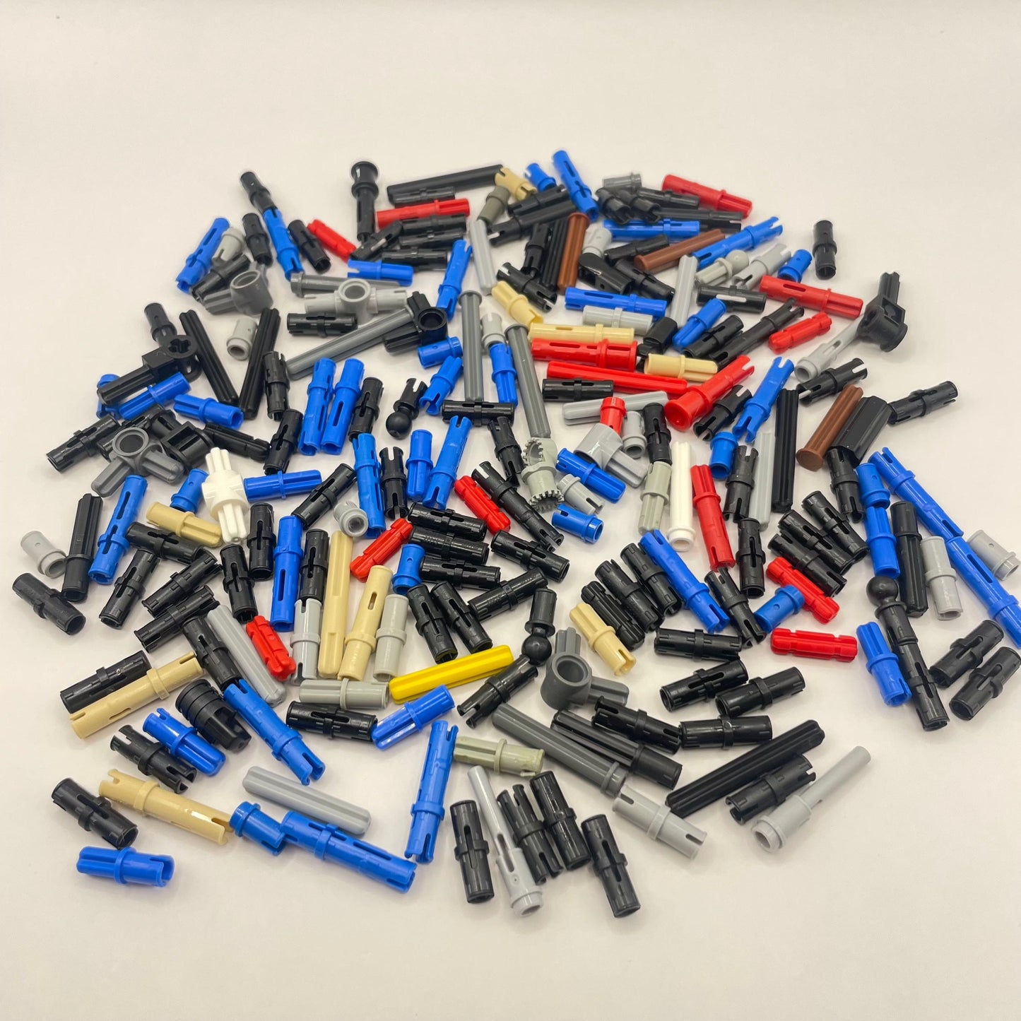 LEGO Pins and Axles, Mixed Colours, Technic, Approx. 50g