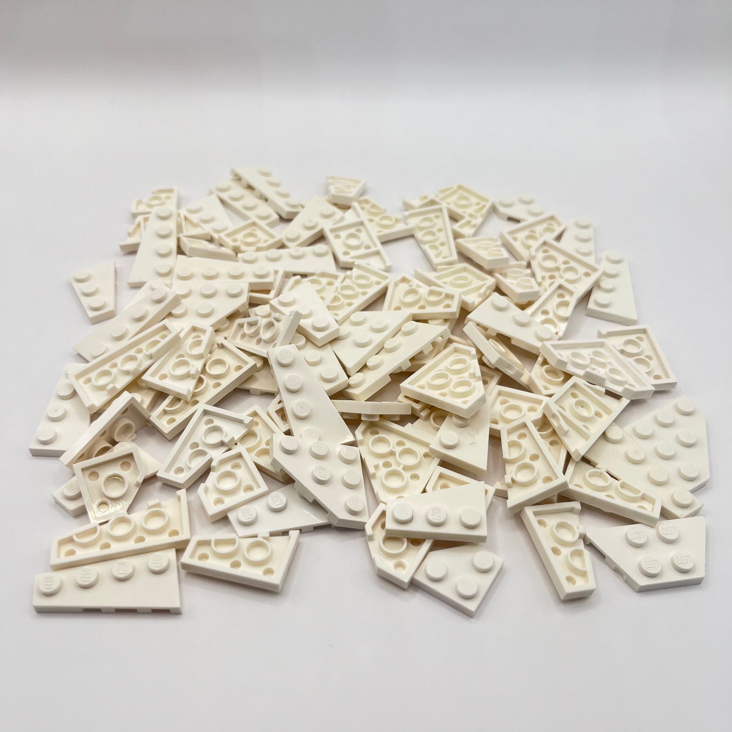 LEGO Wings, Small, Plates, White, Approx. 60g