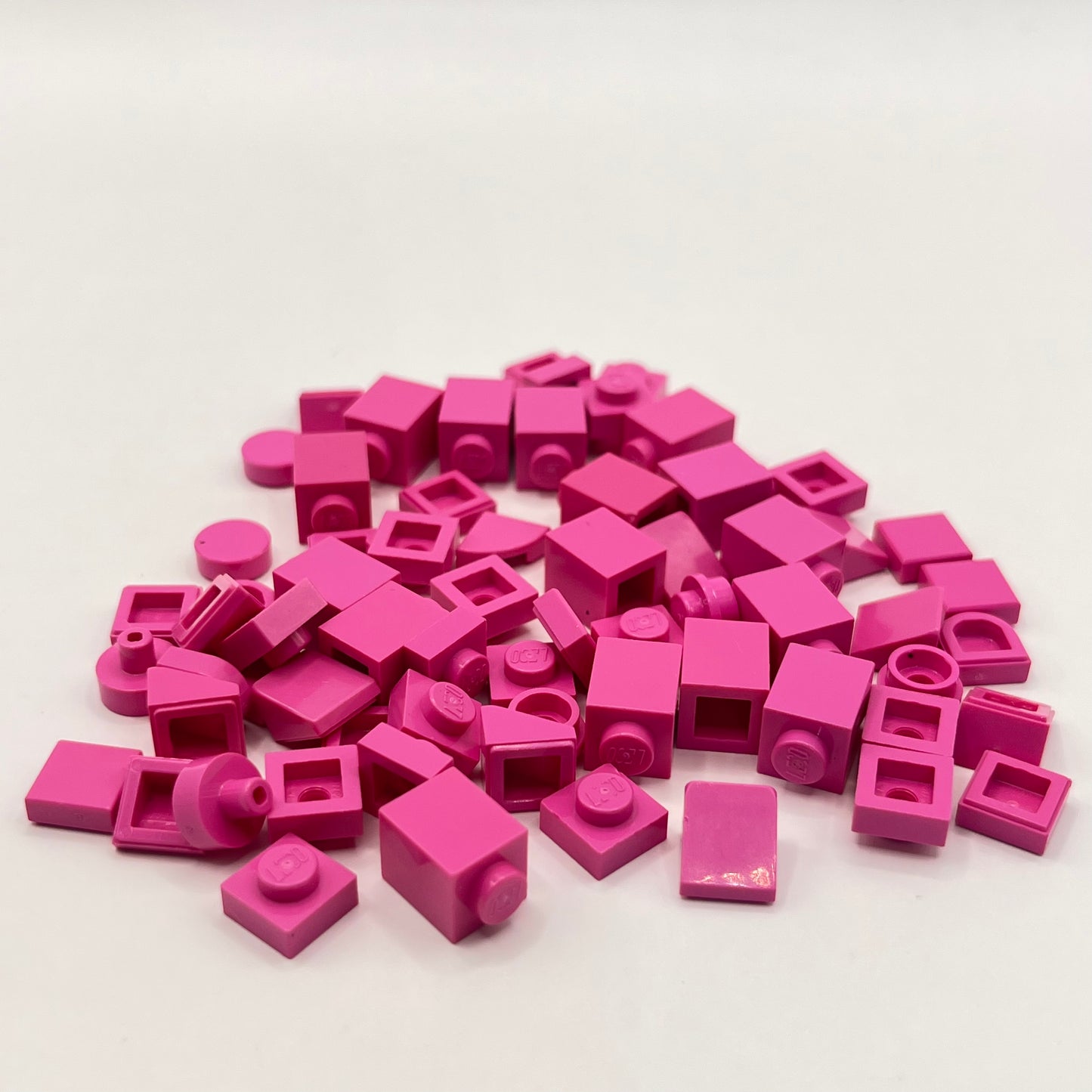LEGO Greebling, Dark Pink, Approx. 15g