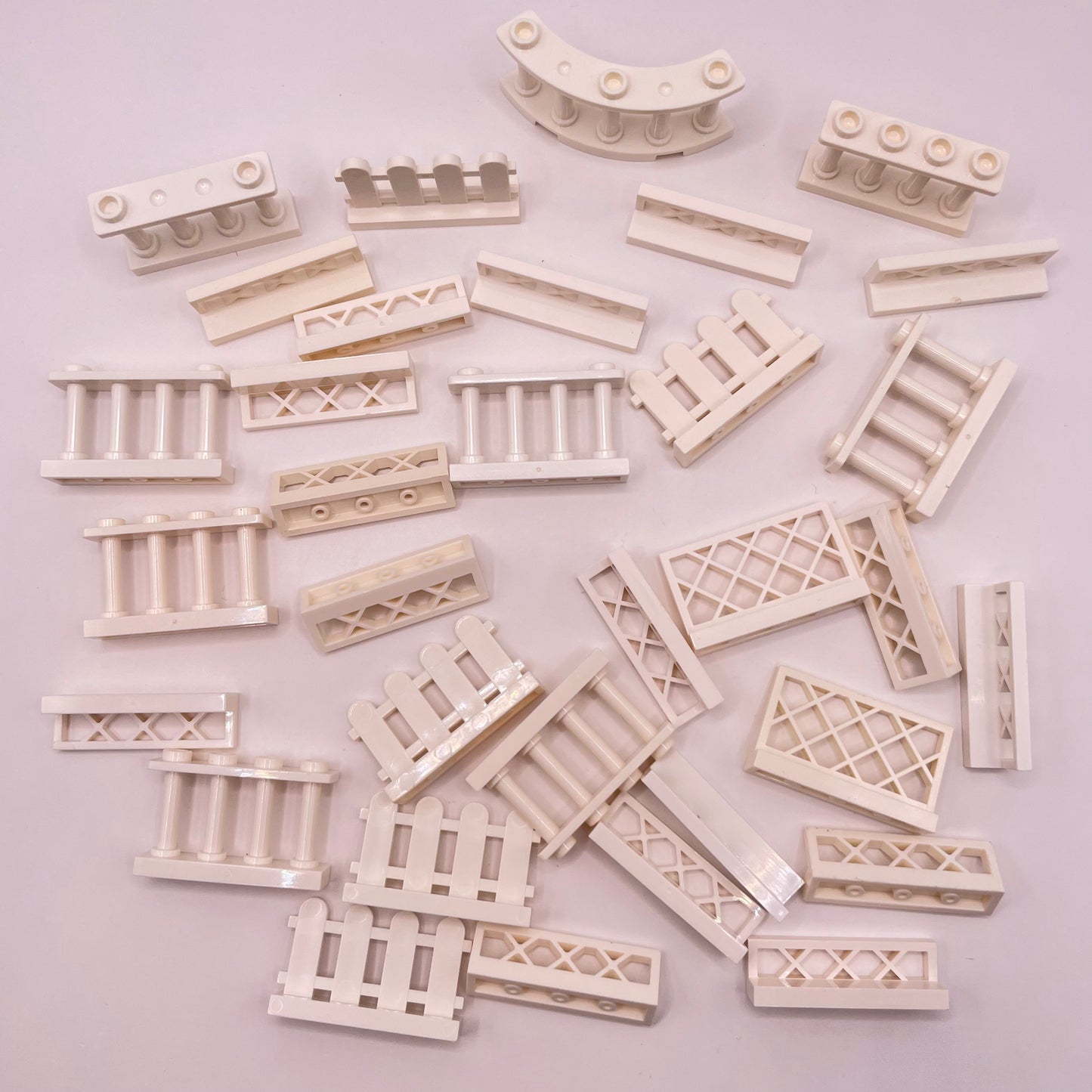 LEGO White Fences, 33 Pieces