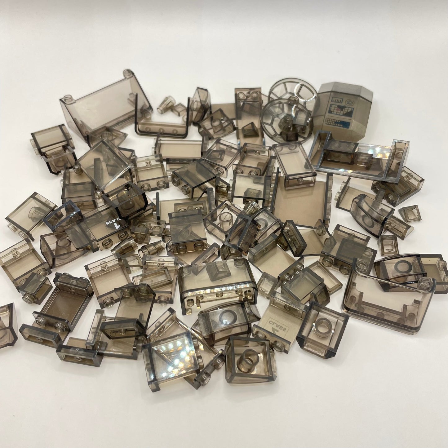 LEGO Mixed Trans-Brown, Mixed Pieces, Approx. 90g