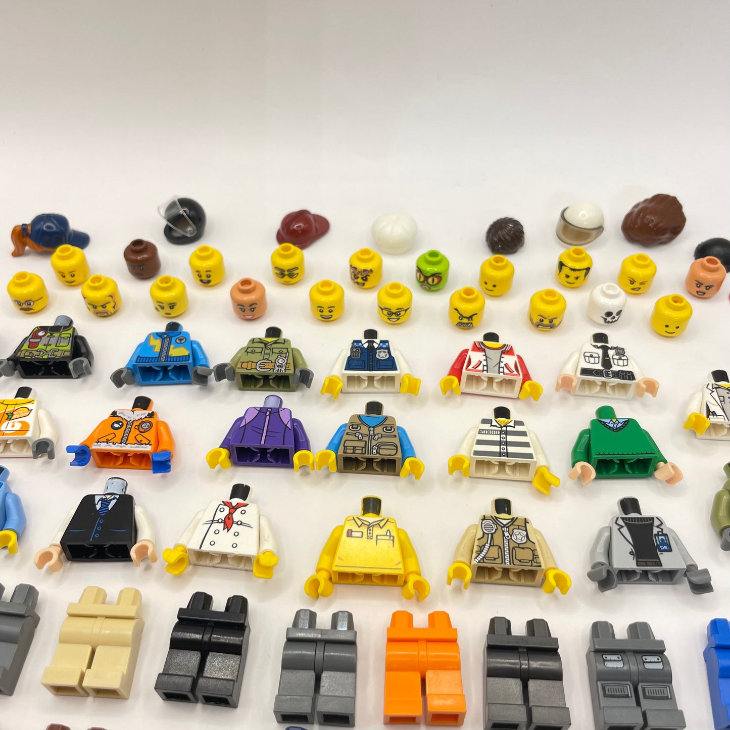 LEGO Build a Minifigure, Mix and Match City Figures, Set of 20