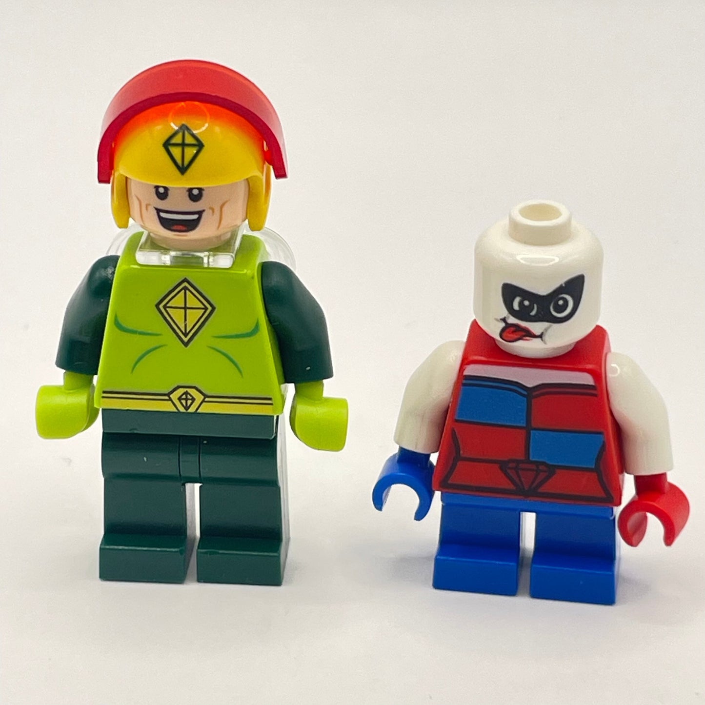 LEGO Harley Quinn, Kite Man, Super Heroes, Minifigures (sh0493, sh0736)