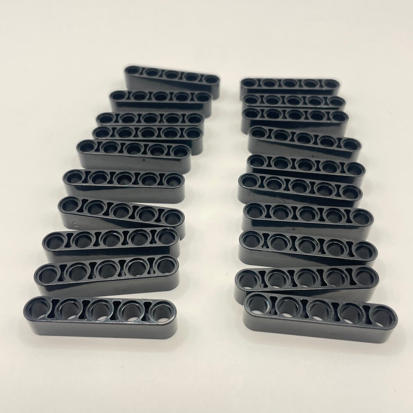 LEGO Black Technic Liftarm, Thick 1 x 5, 20 Pieces (32316)