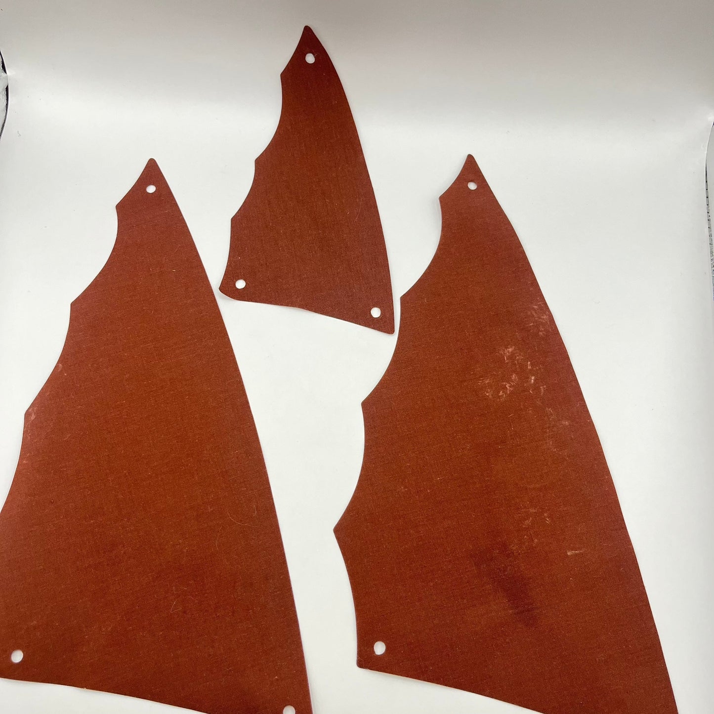 LEGO Cloth Sails, Triangle Winged Edge, Dark Brown, 18x34, 3 Pieces, Pirate Ship Ambush, Lord of the Rings