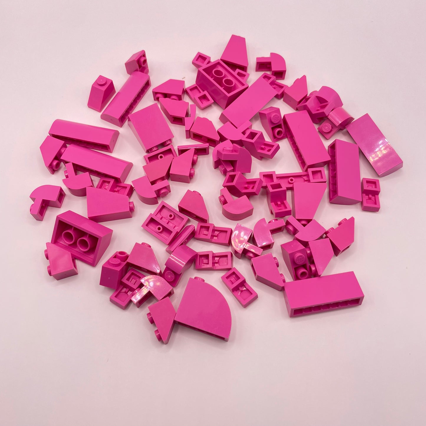 LEGO Slopes, Dark Pink, Approx. 50g