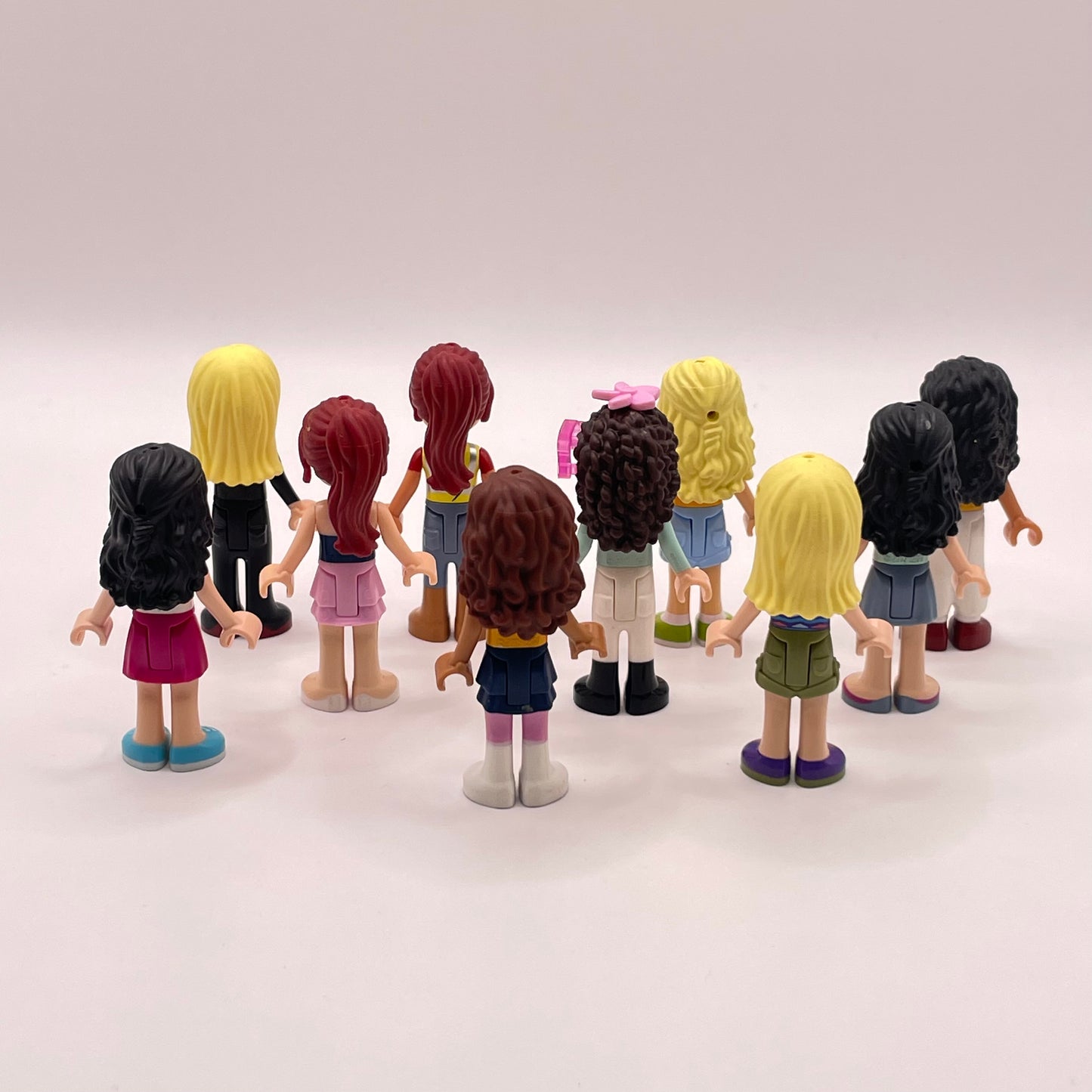 LEGO Friends, Minidolls, Minifigures, Set of 10