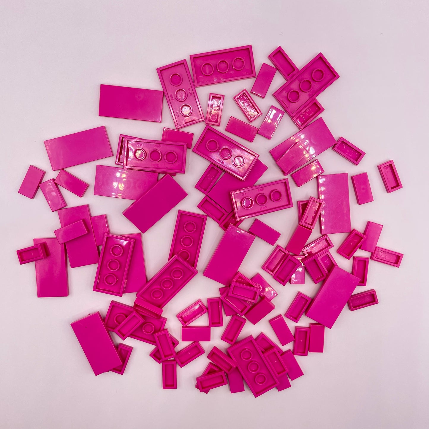 LEGO Tiles, Dark Pink, Approx. 40g
