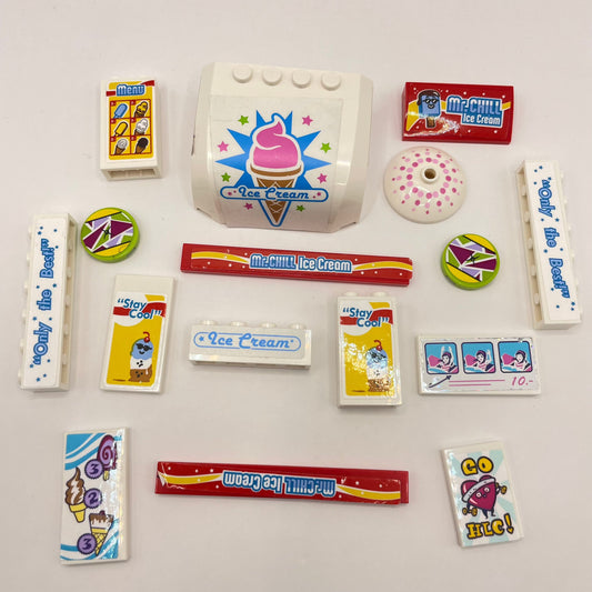 LEGO Prints and Stickers, Ice Cream, 20 Pieces