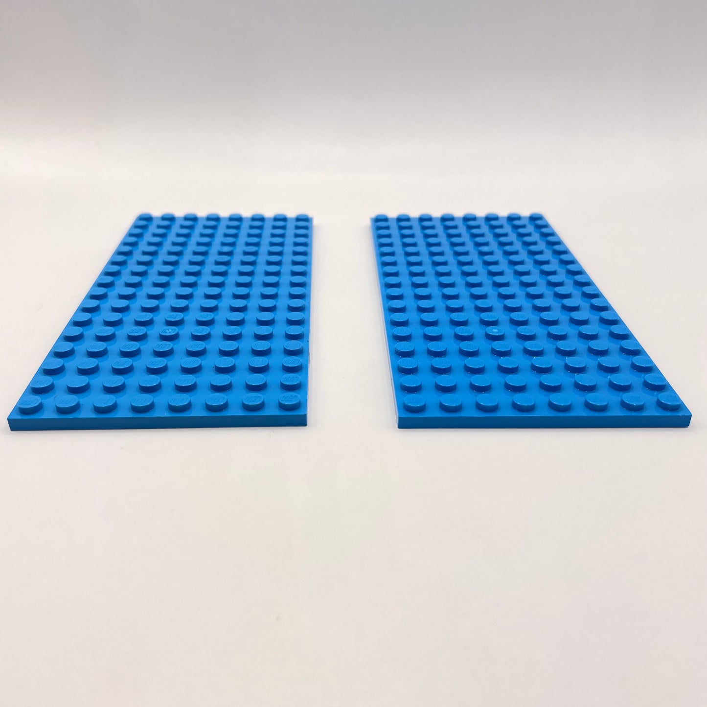 LEGO 8x16 Plates, Dark Azure, 2 Pieces