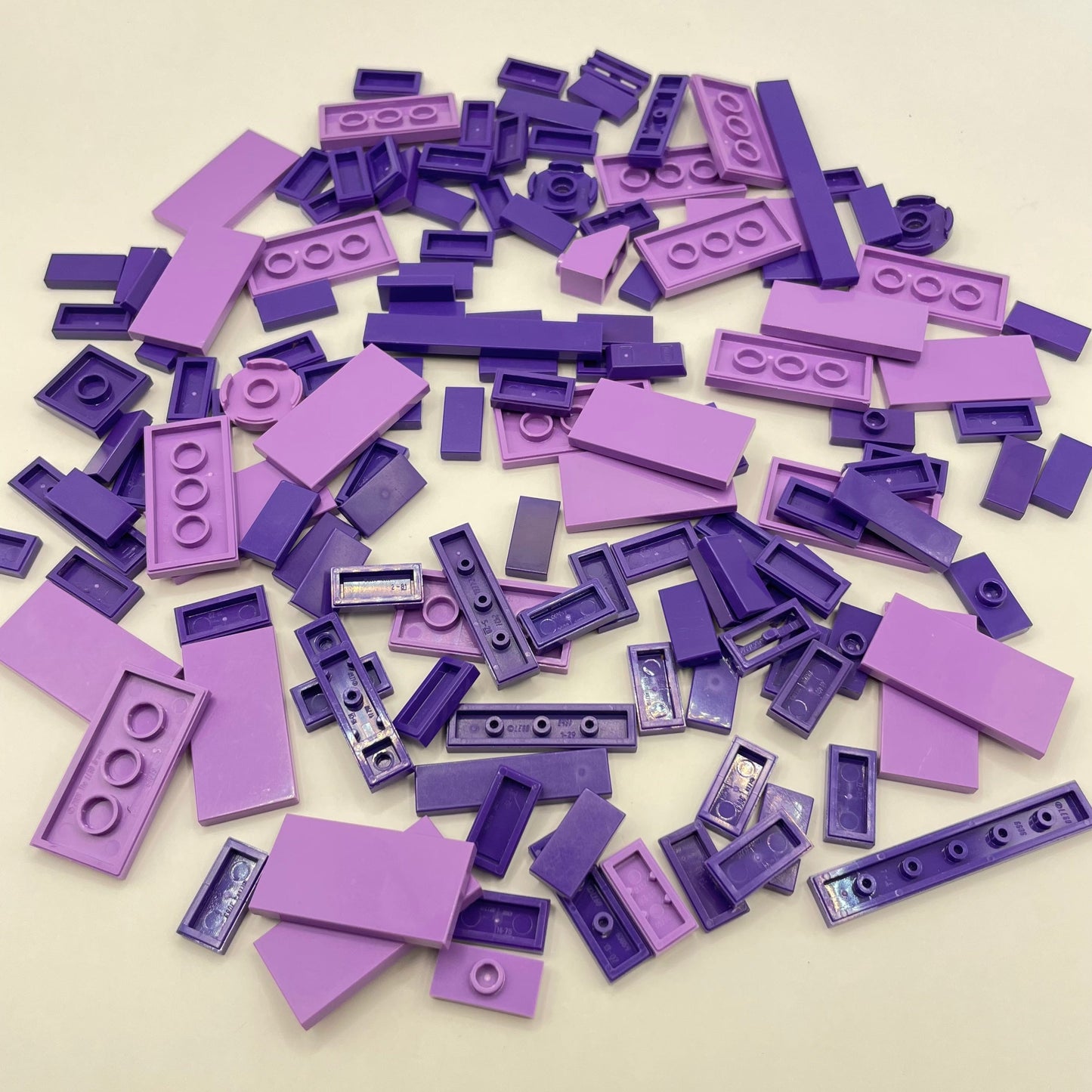 LEGO Tiles, Mixed Purple, Approx. 55g
