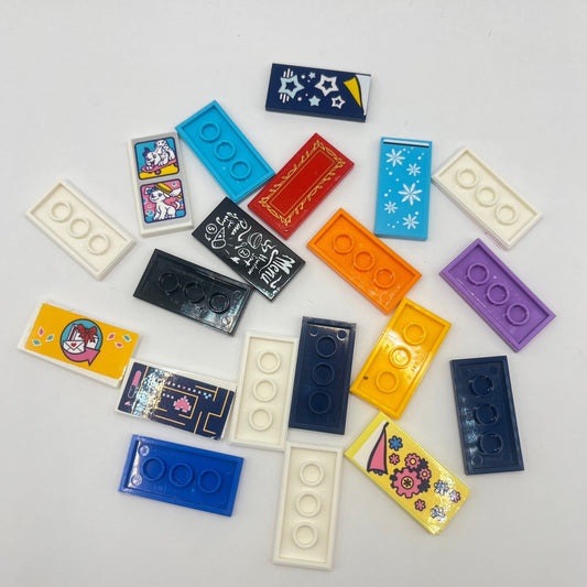 LEGO Prints and Stickers, Ice Cream, 16 Pieces