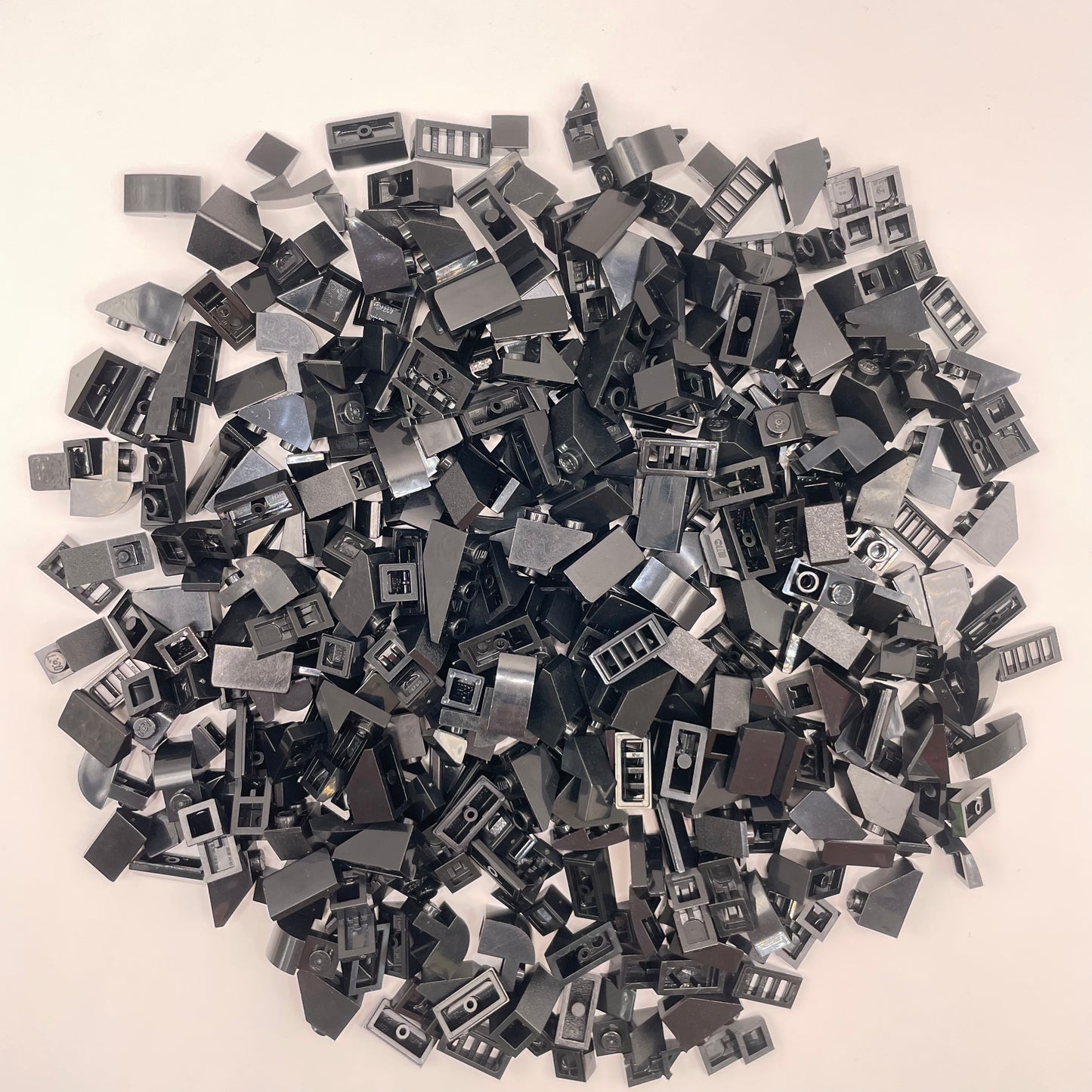 LEGO Black, Small Slopes, Approx. 145g
