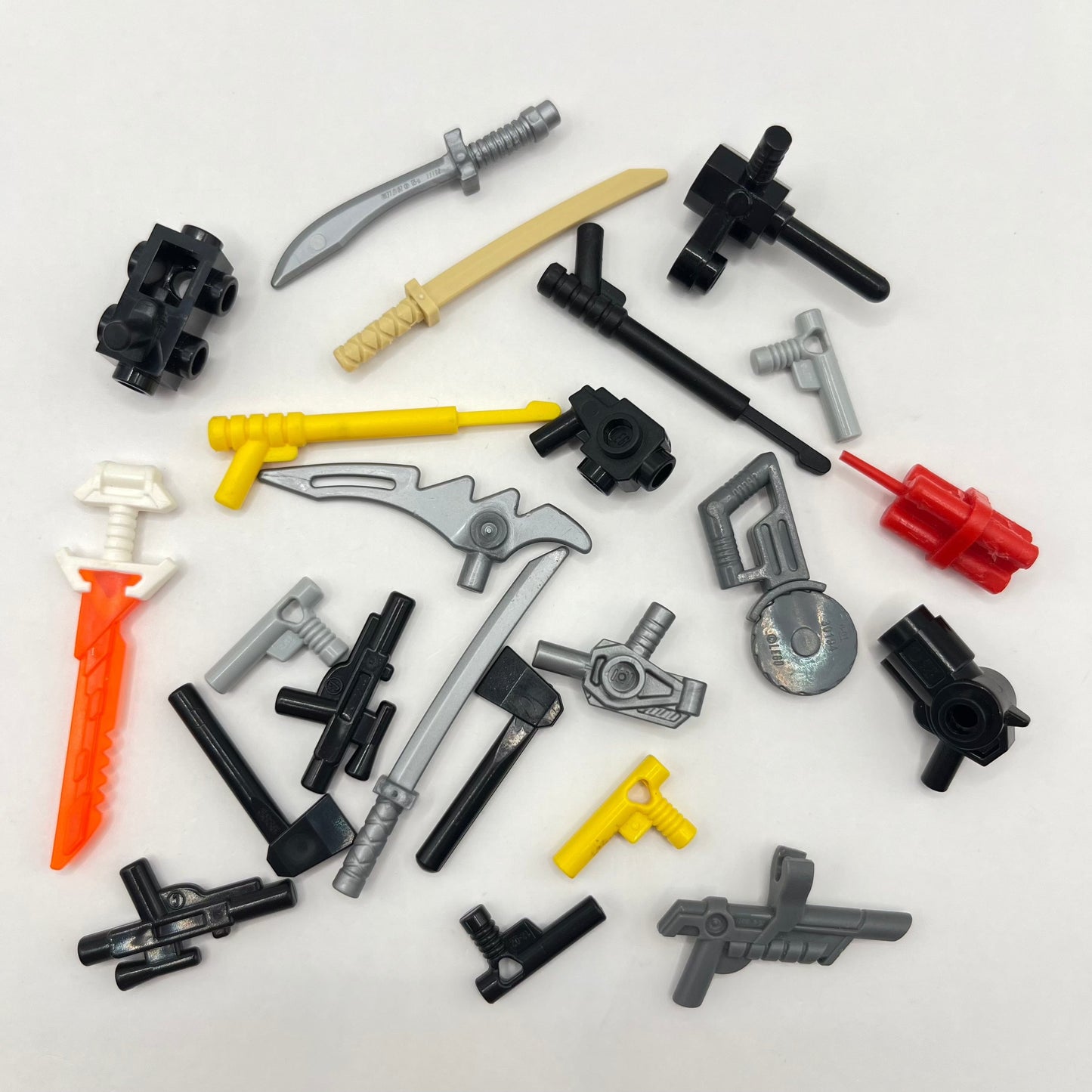 LEGO Mixed Weapons, Minifigure Accessories, 20 Pieces