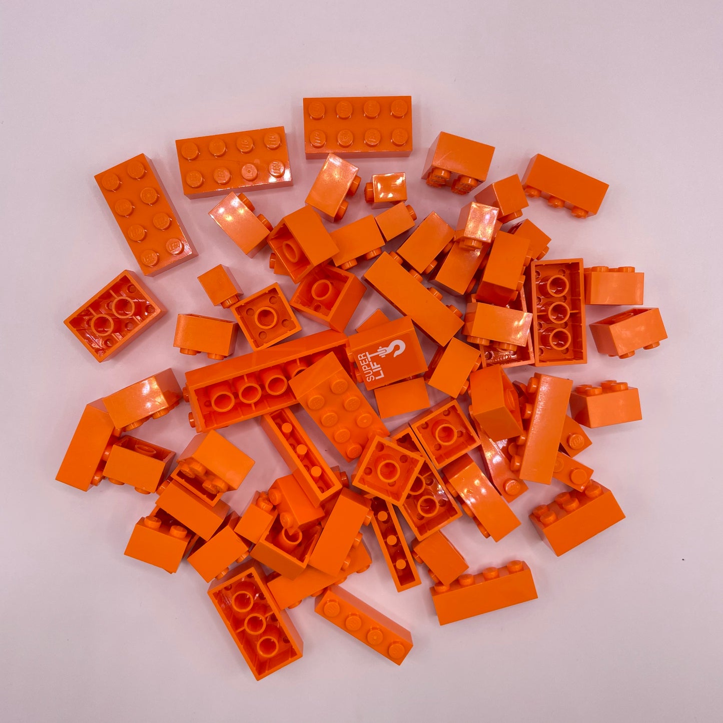 LEGO Orange, Bricks, Approx. 90g