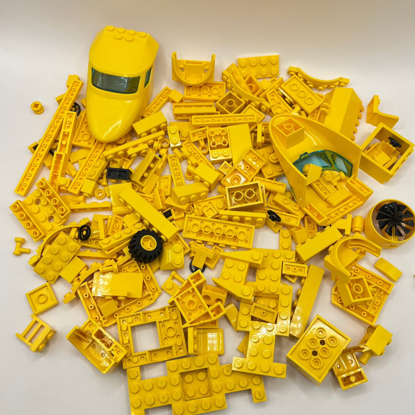 LEGO Yellow, Vehicle, Approx. 200g