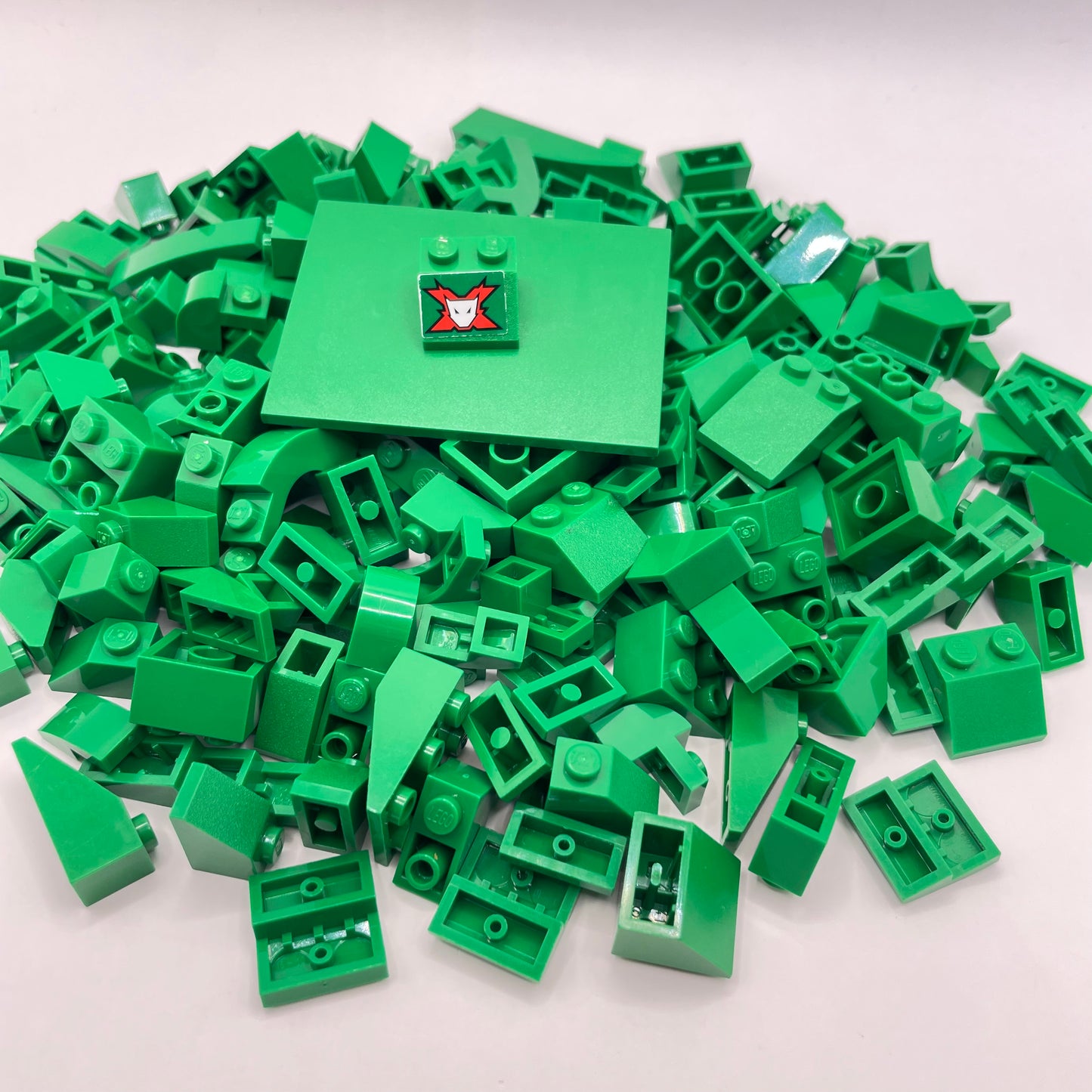 LEGO Slopes, Green, Approx. 145g