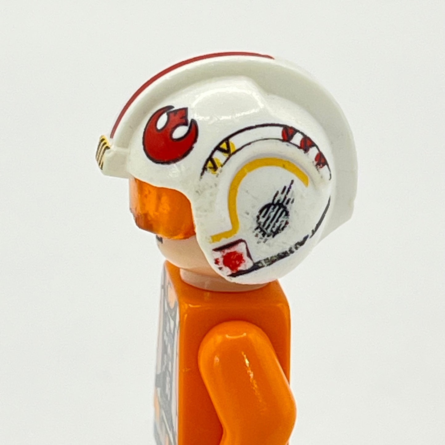 LEGO Luke Skywalker Pilot, Dual Molded Helmet, Star Wars, Minifigure (sw0952) - Marked Helmet